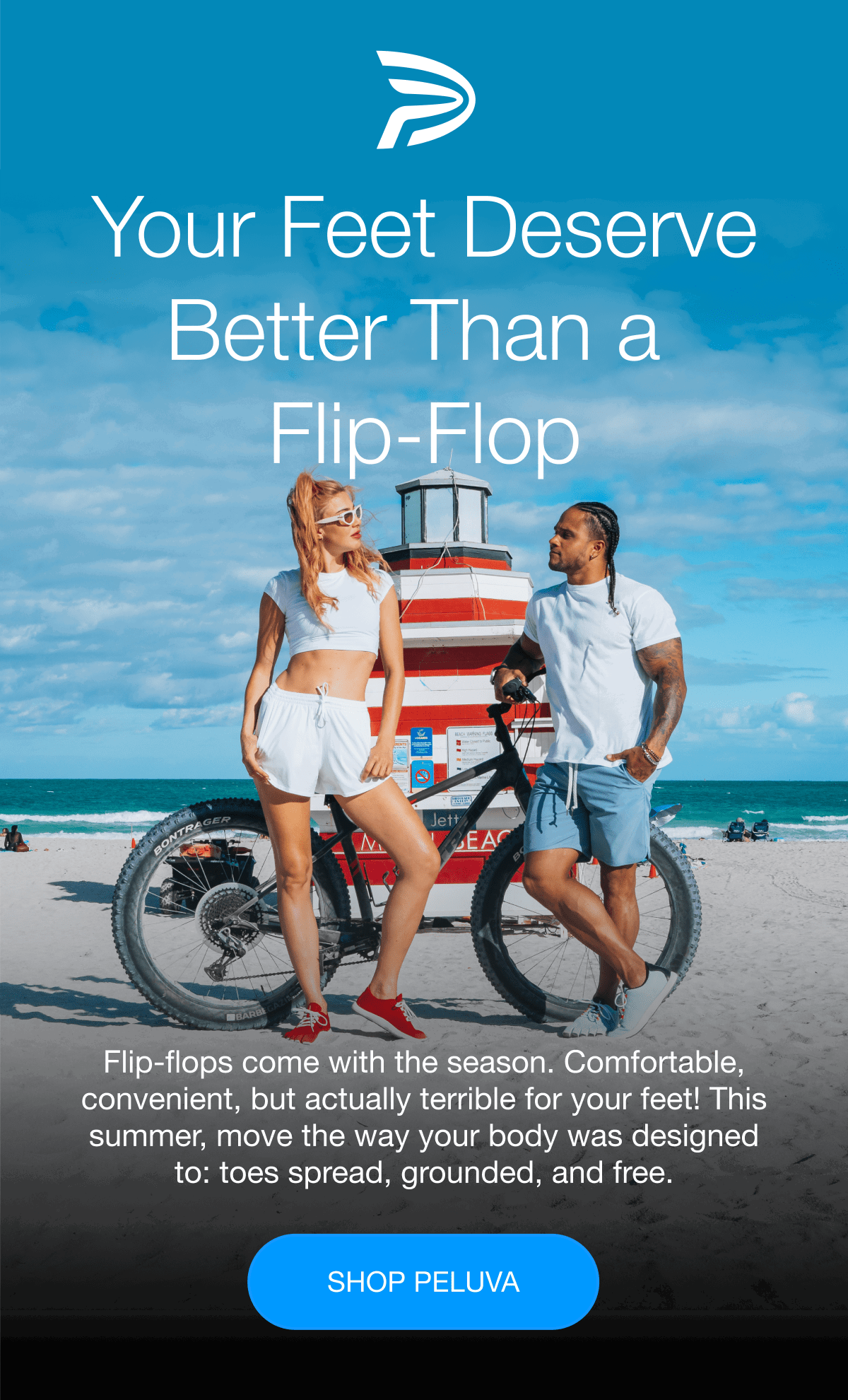PELUVA  | Your Feet Deserve Better Than a Flip-Flop