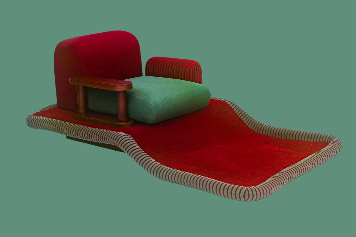 Take a Magic Carpet Ride with This Whimsical Ettore Sottsass Chair