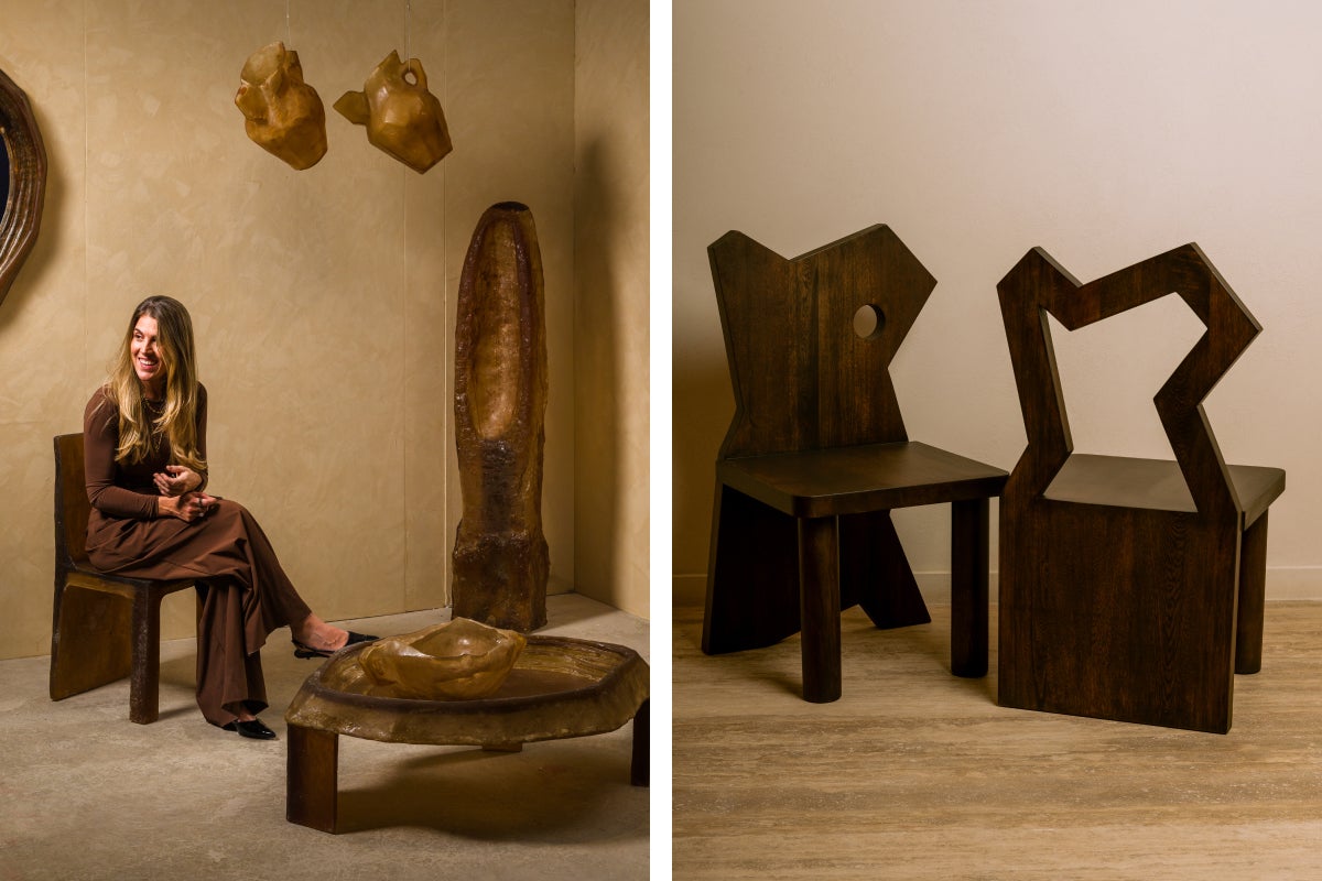 Objects and Furniture by Colombian  Designer — and 1stDibs Seller — Marcela Cure Blend Modernism and Classicism