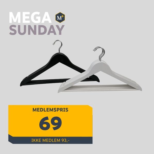 https://www.megaflis.no/garderobe/tilbehor?sortBy=Relevance&count=24&type=Klesklyper+og+-hengere&stockstatus=P%C3%A5+lager&currentpriceinclvat=26-399%7C46-117