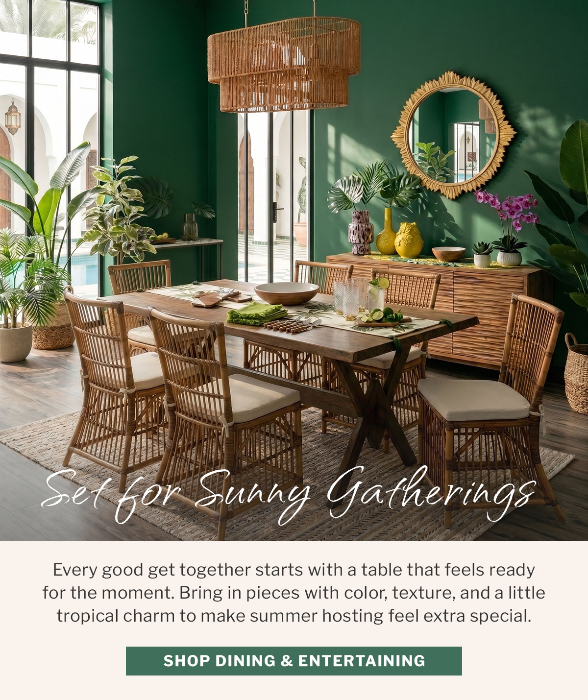 Shop Dining, and Entertaining 