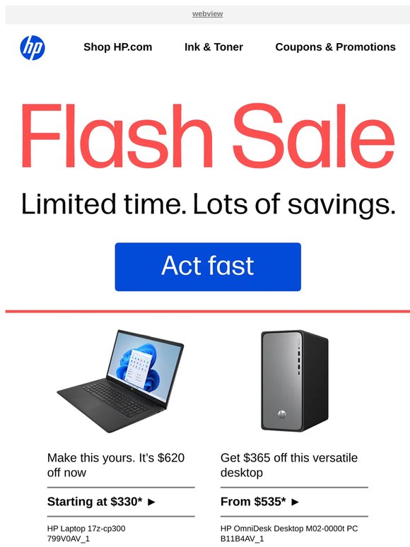 Today only: Save $620 on an everyday 17-inch laptop.