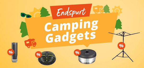 Endspurt Camping Gadgets