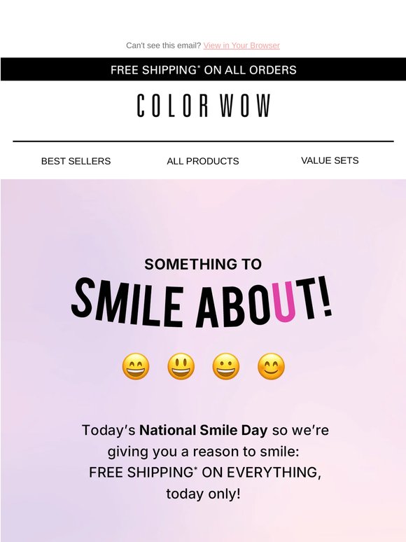FREE SHIPPING on every order!