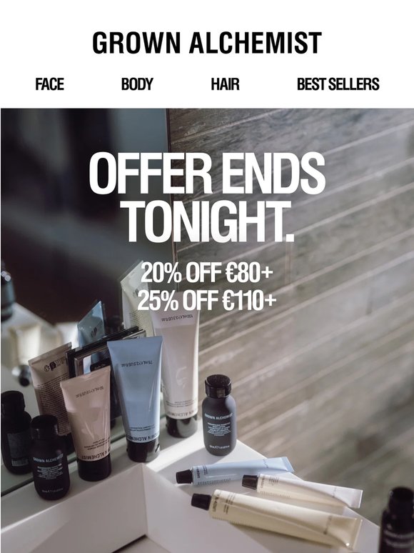 Ends Tonight 🖤