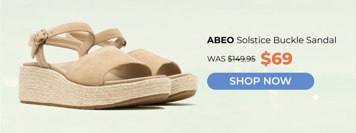 ABEO Solstice Buckle Sandal