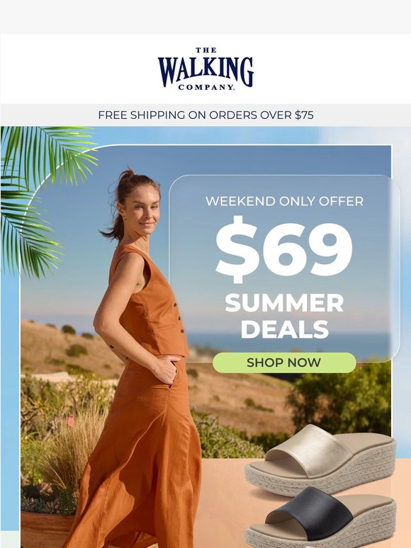 Your Weekend Casual Refresh Starts at $69 👀