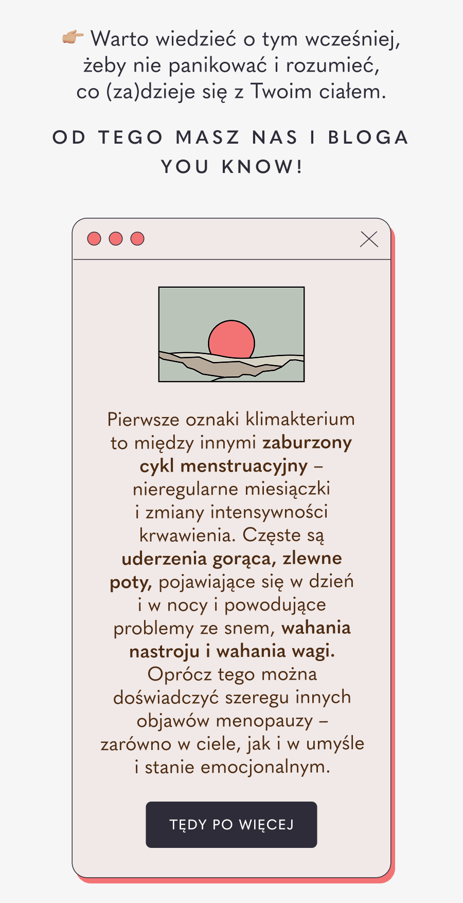 Warto wiedzie o tym wcześniej