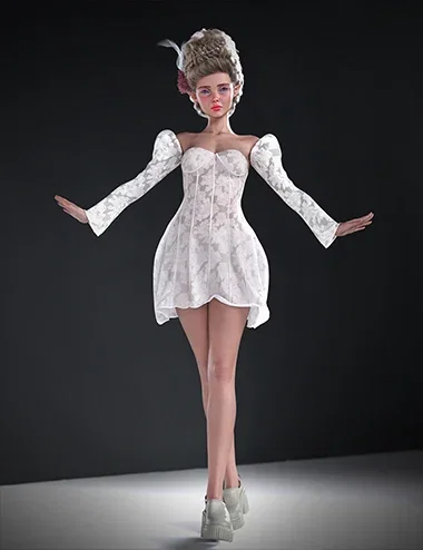 dForce Dido's Dress for Genesis 9