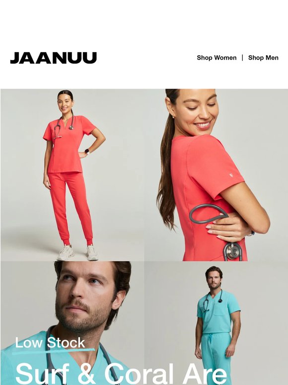 Low Stock: Surf & Coral