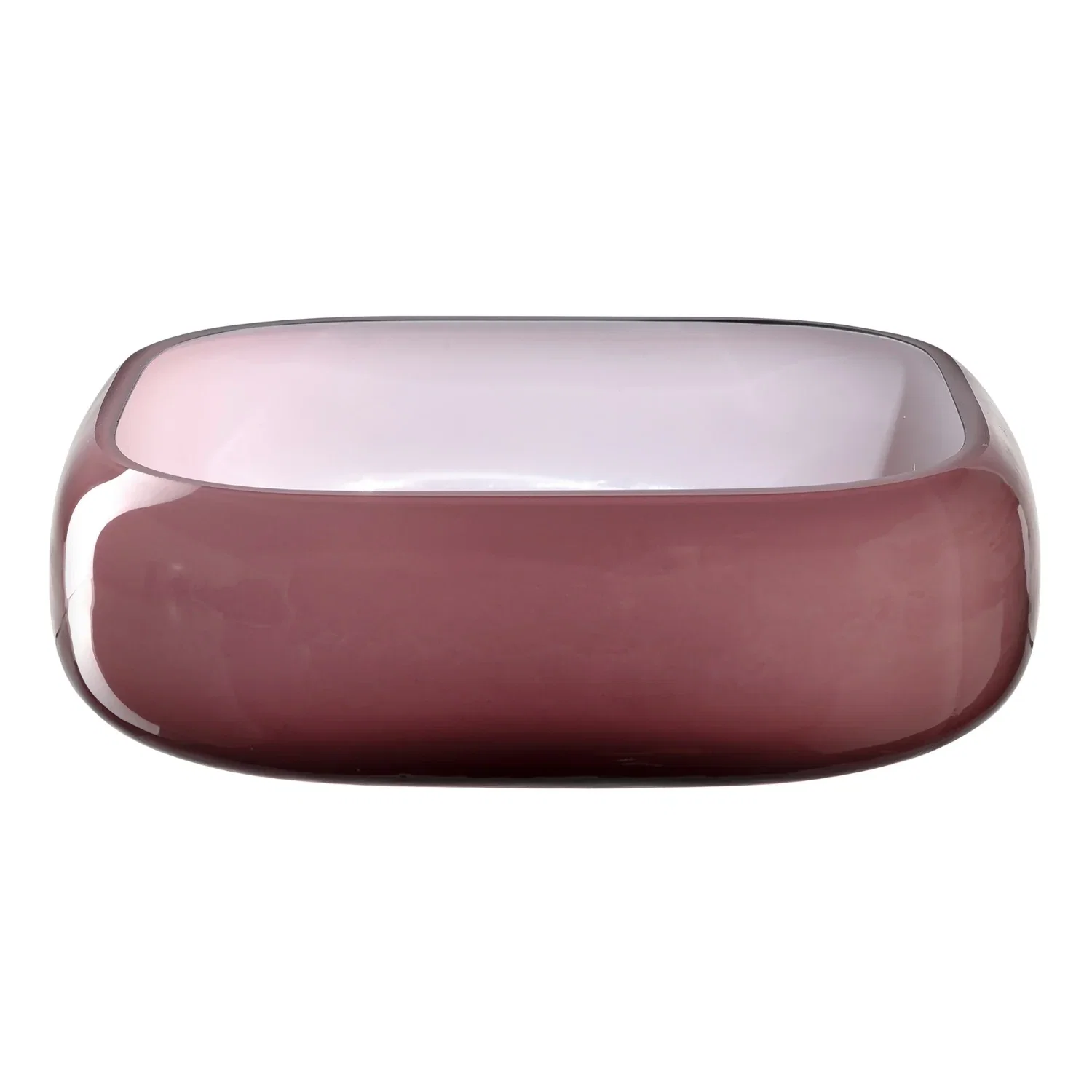 Image of Schale MILANO dunkelrot 23 cm x 23 cm