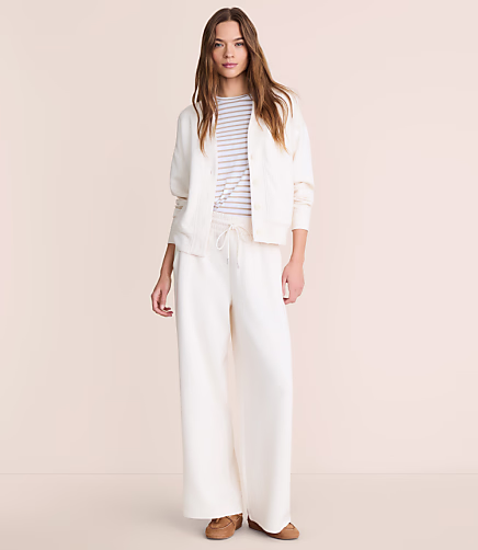 Lou & Grey Scubasoft Wide Leg Sweatpants
