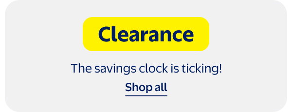 Clearance - The savings clock is ticking!