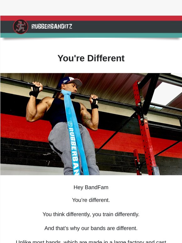 Think Different. Train Different. Be Different.