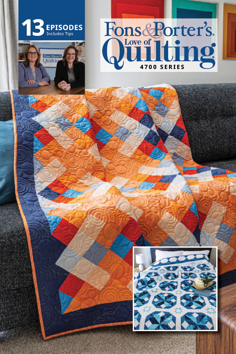 Just Added To QDTV: Love of Quilting® Series 4700