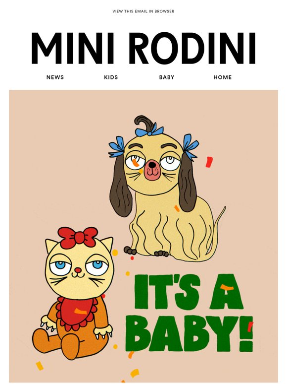 It’s a baby! 🍼✨