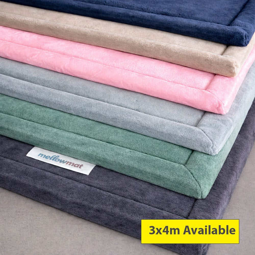 The Mellow Mat® is a 35mm thick slow rebound Memory foam mat / rug perfect for any activity on the floor. Turn any area into a soft, comfy, inviting a...