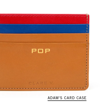 Adam's Card Case in Cuoio