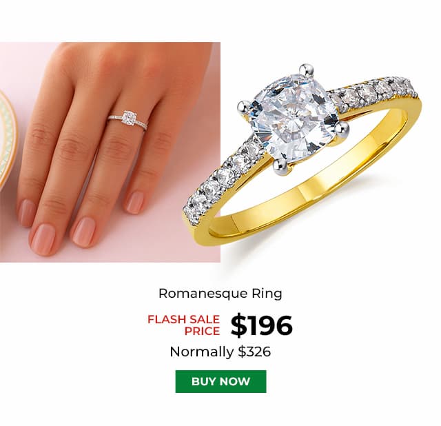 Romanesque Ring Gold Clad