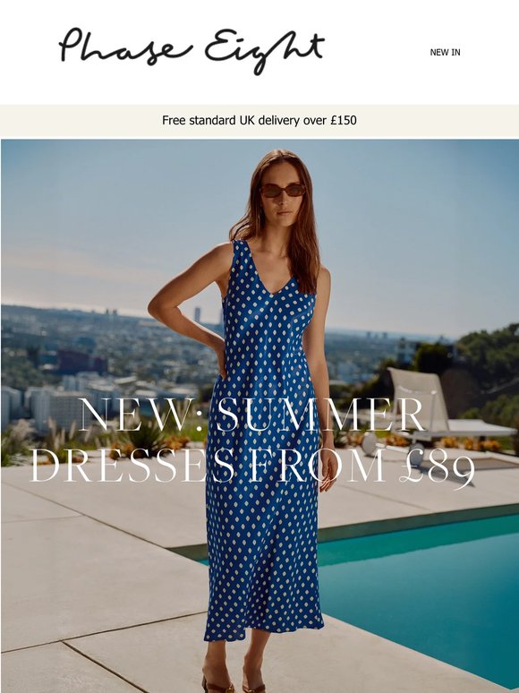 Summer dresses from £89? Yes please
