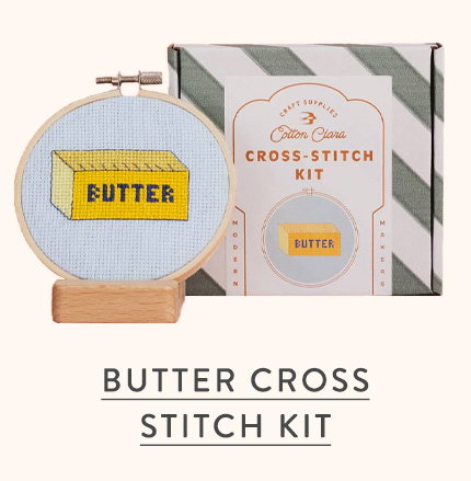Butter Cross Stitch Kit 