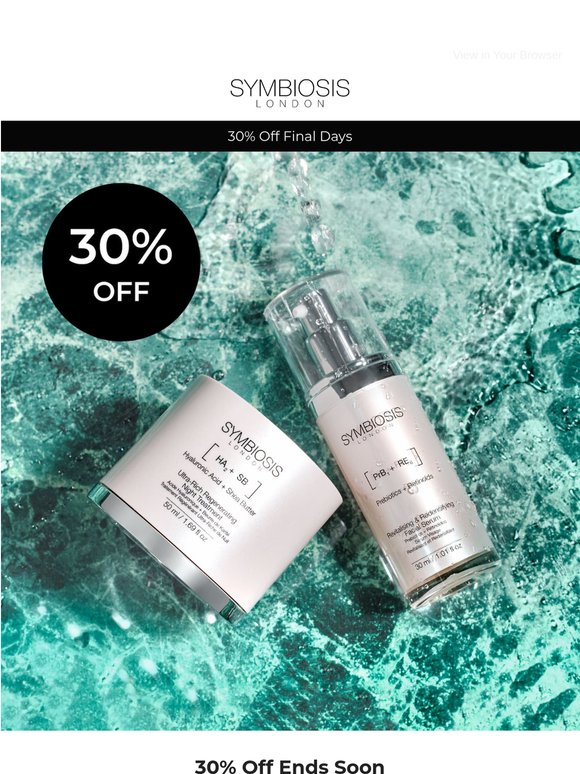 Last Chance: 30% Off Ends