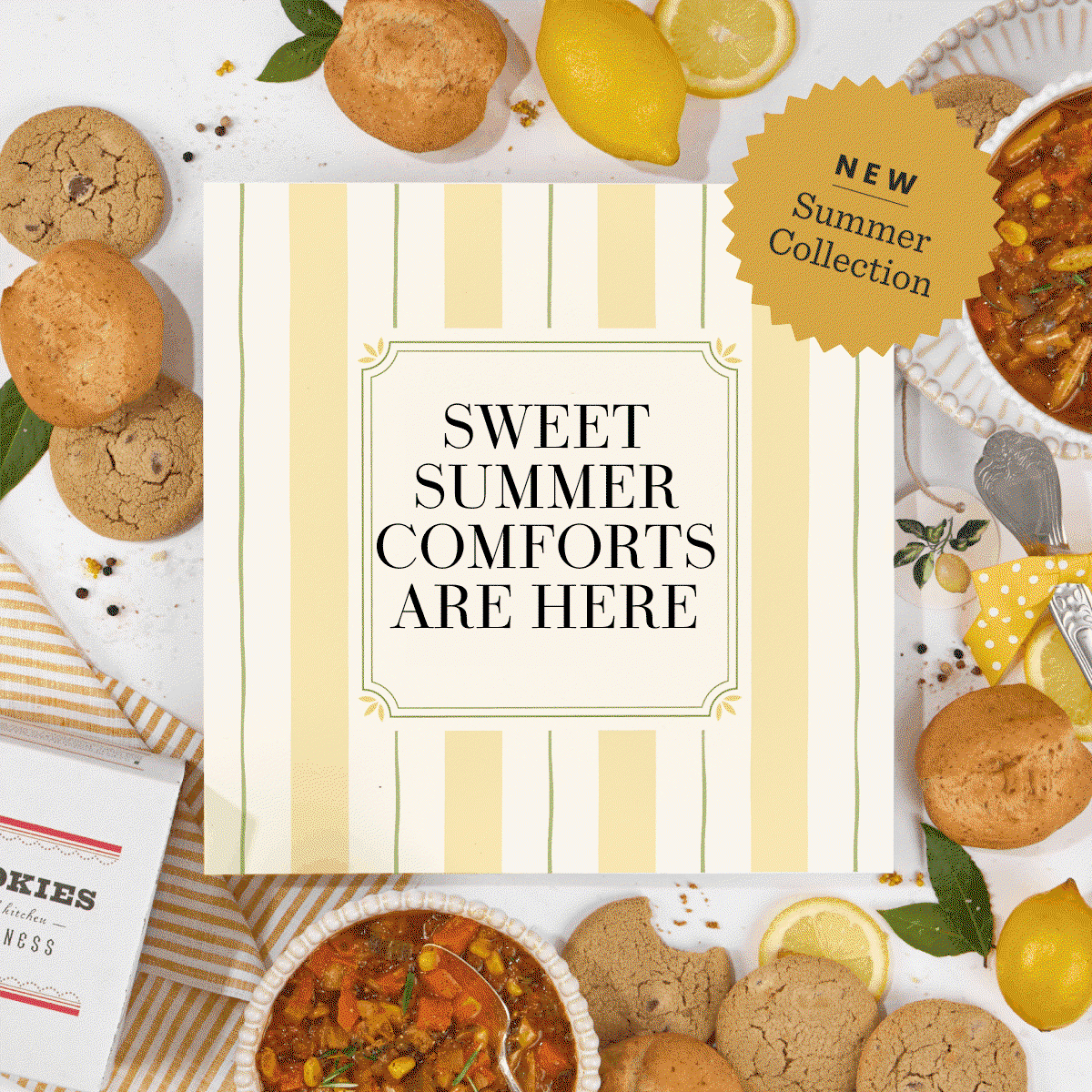 NEW SUMMER COLLECTION | SWEET SUMMER COMFORTS ARE HERE