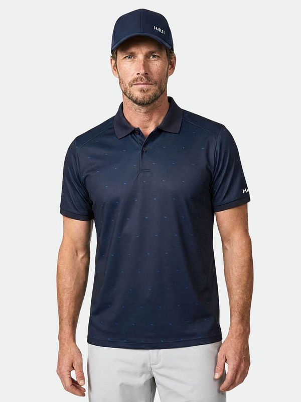 Aridi Tekninen Pikeepaita Miesten / B39P Dark Sapphire Blue print / M