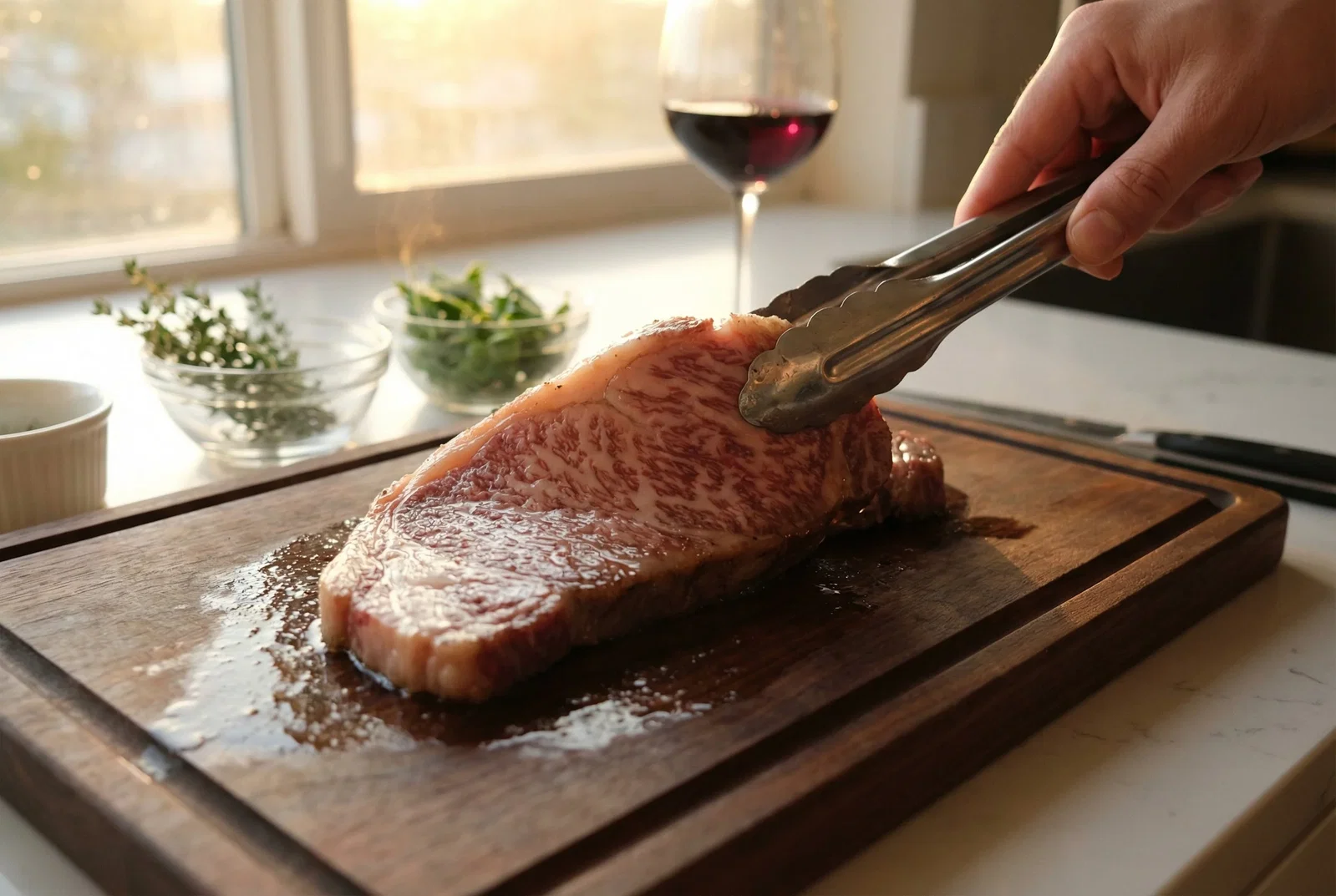 Kobe A5 filet lifestyle