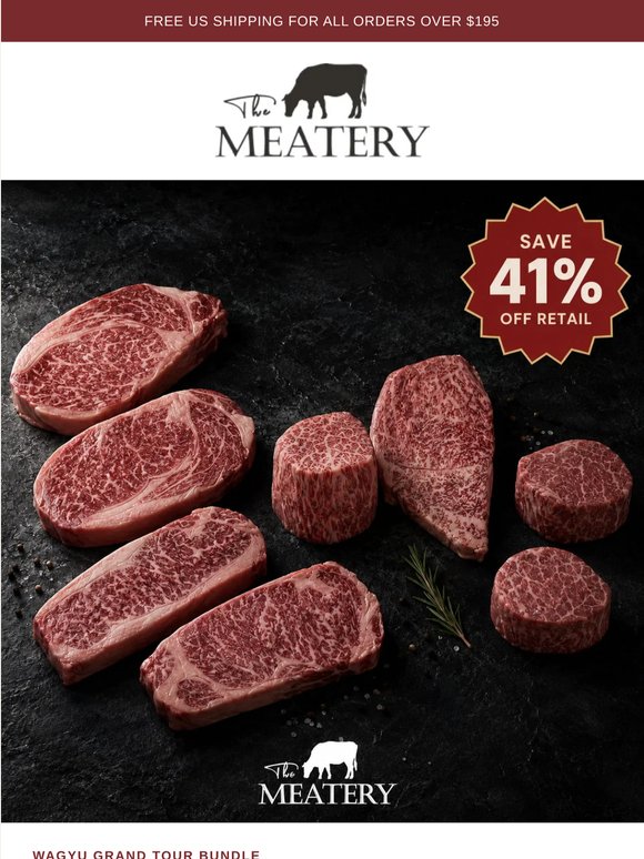 The whole Wagyu map in 8 steaks