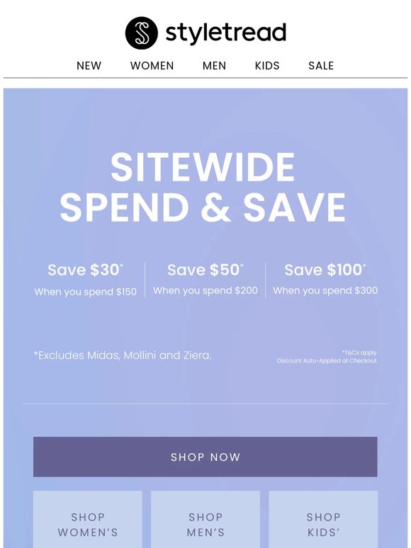 SAVE UP TO $100 ON BOOTS AND BEST SELLERS ✨💰