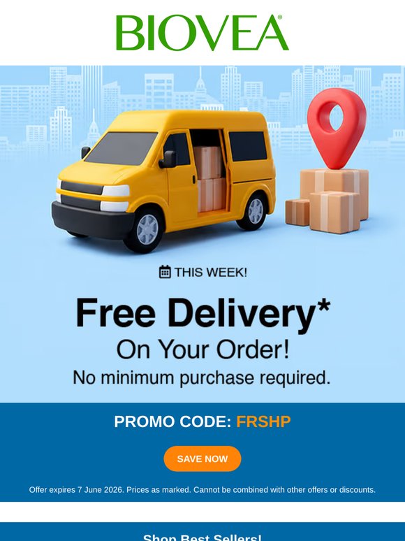 🚚 Shipping’s On Us - No Minimums!