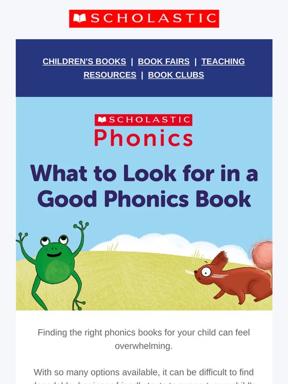Choosing the Right Phonics Books for your Child 📚