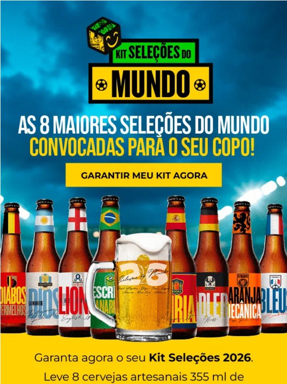 🇧🇷 O Caneco é nosso! Depois dessa goleada, essa seleção merece sua geladeira!
