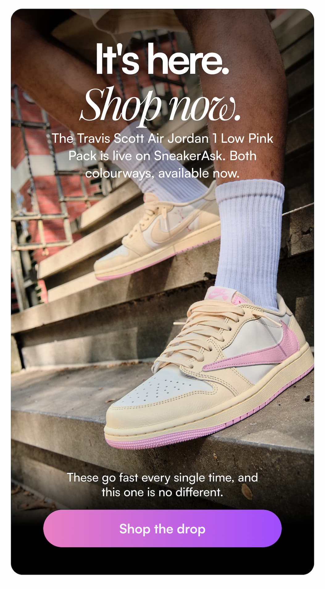 It's here. Shop now.