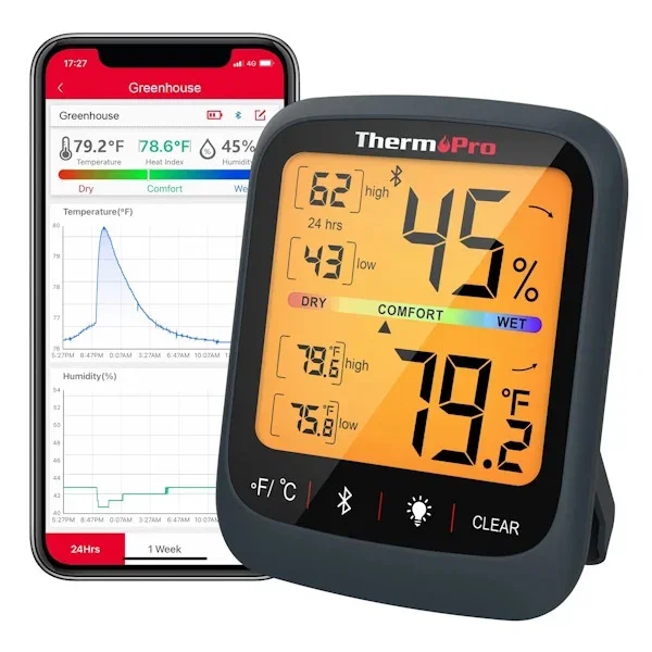 TP359W Indoor Bluetooth Hygrometer/Thermometer