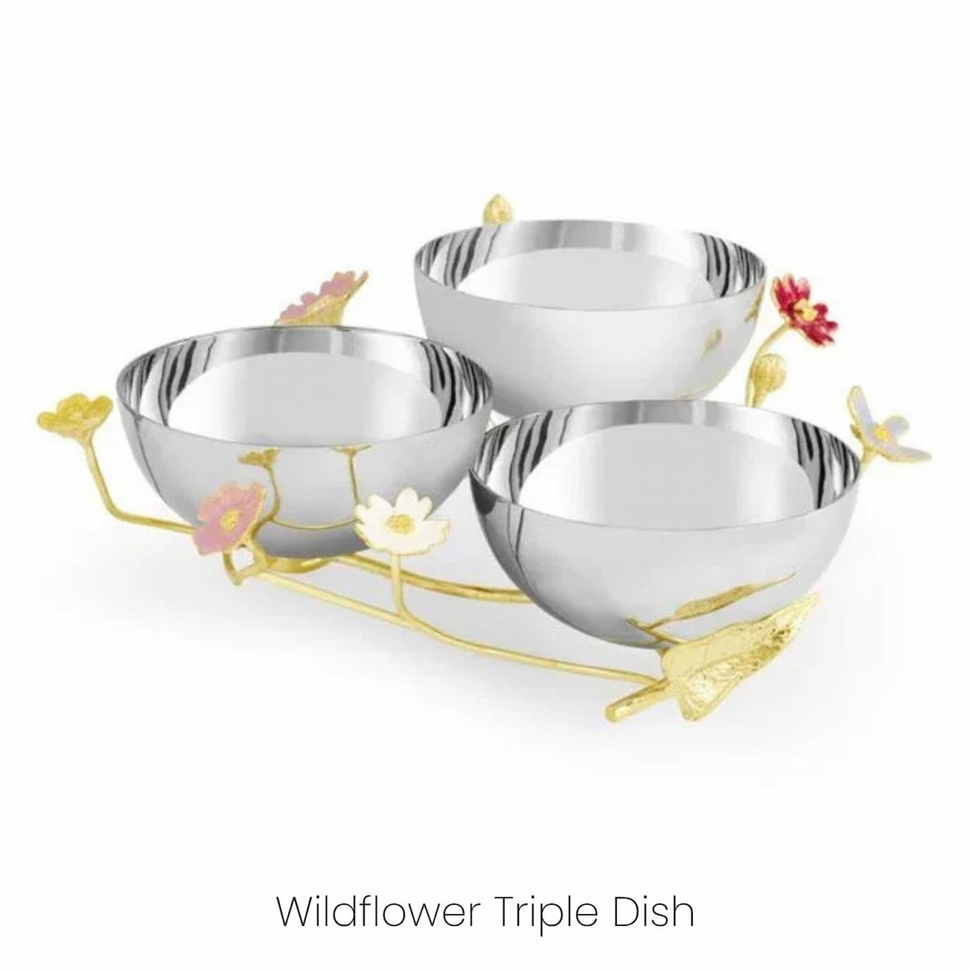 Wildflower Triple Dish