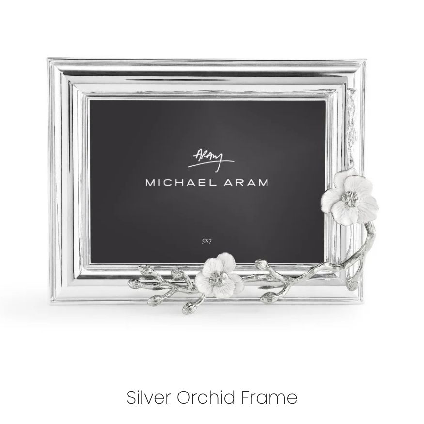 Silver Orchid Frame