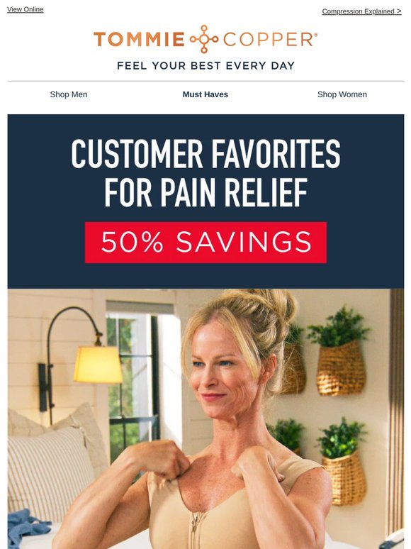 Save 50% 🏆 Customer Favorites For Pain Relief