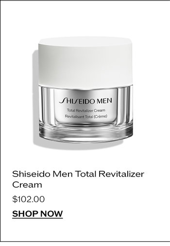 Shop our Shiseido Men Total Revitalizer Cream.