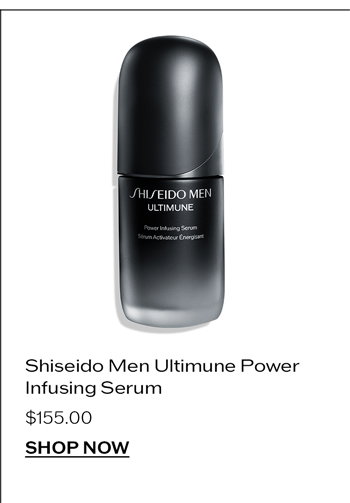 Shop our Shiseido Men Ultimune Power Infusing Serum.