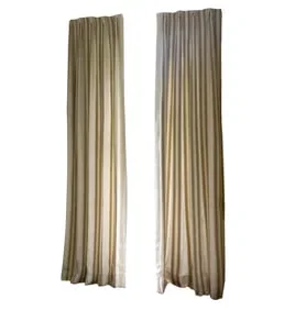 PAIR OF DRAPERY CURTAINS