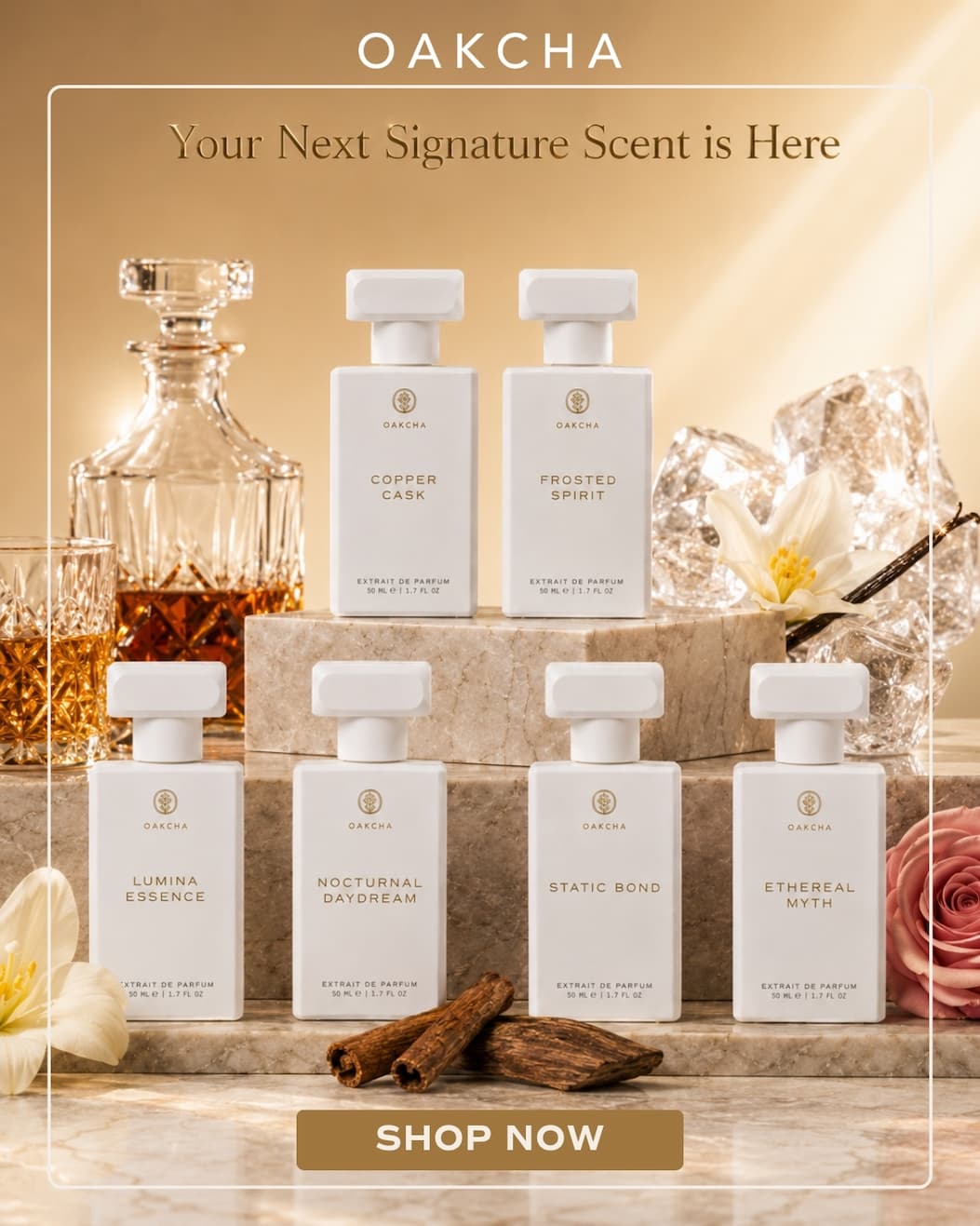 Oakcha. Your Next Signature Scent is Here