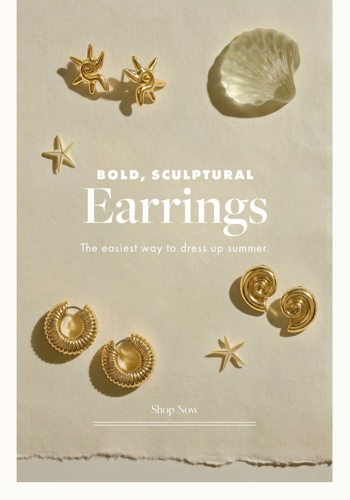 Bold, Sculptural Earrings