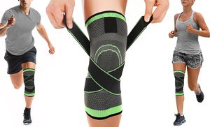 DCF Compression Knee Sleeve with Adjustable Straps