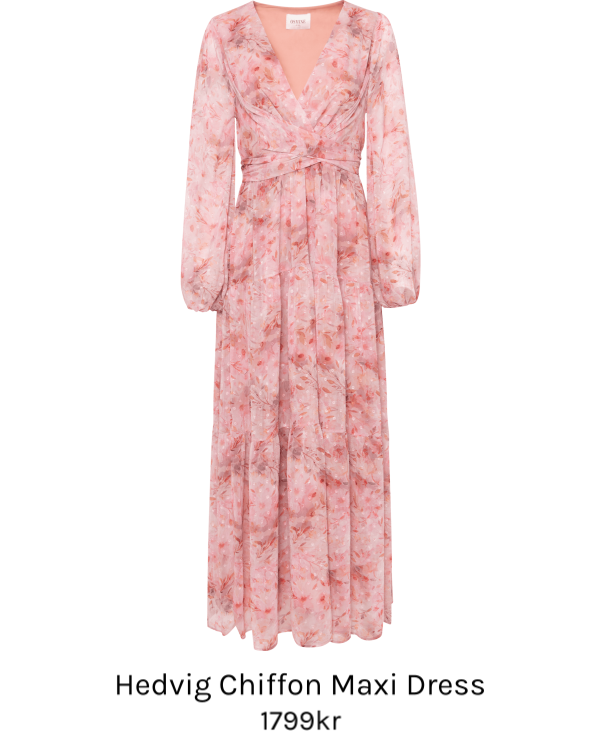 Image of Hedvig Chiffon Maxi Dress