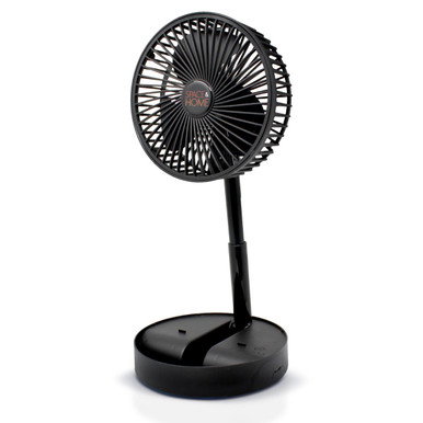 AuraChill 14" Rechargeable Adjustable Folding Fan