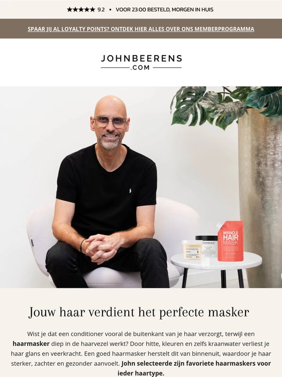 Jouw haar verdient het beste masker! 👀