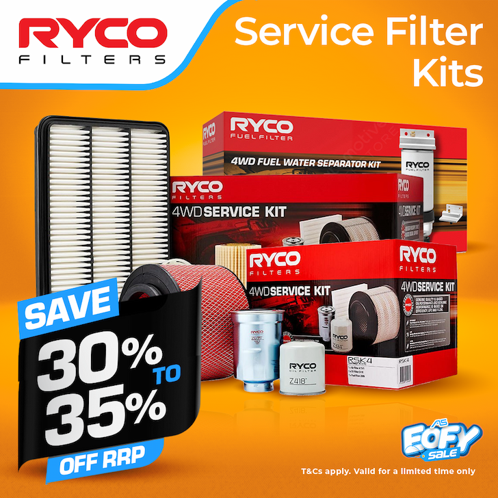 SAVE 30-35% OFF RYCO FILTER KITS