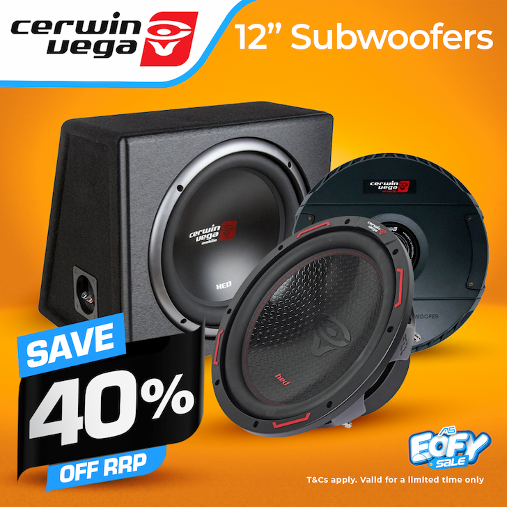 SAVE 40% OFF CV 12" SUBS